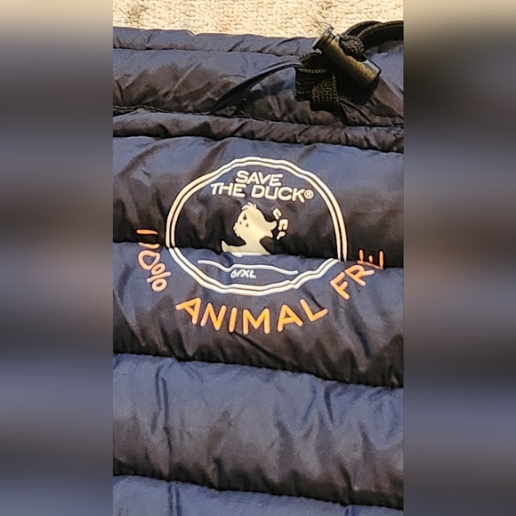 Save The Duck Puffer Jacket. Size XL. Navy. NWT - Picture 3 of 9